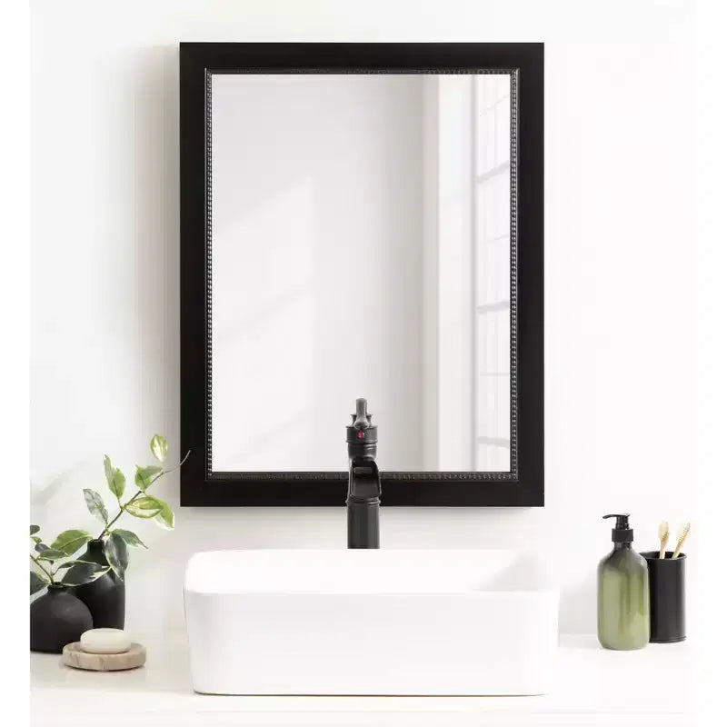 Monetta Rectangle Bathrom Wall Mirror