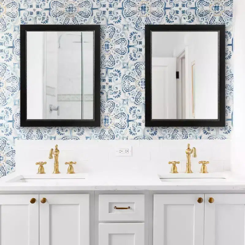 Monetta Rectangle Bathrom Wall Mirror