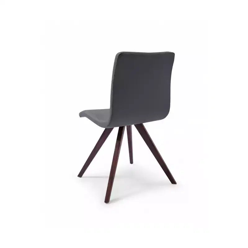 37 in. Black Faux Leather Dining Chair Set of 1 for a chic choice modern dcor and elegant dining experience