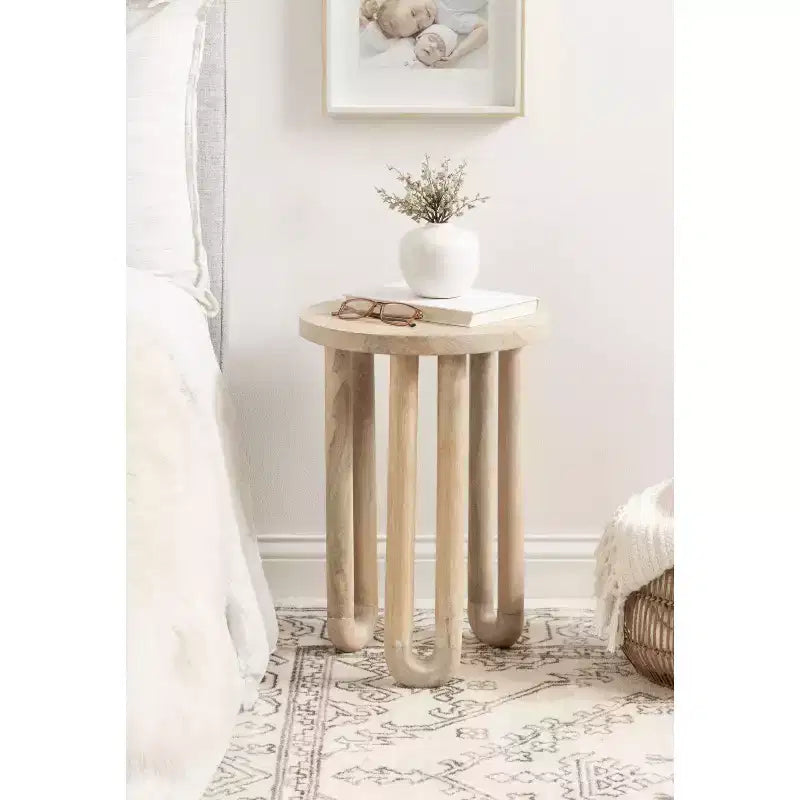 Kenzo Wood Side Table