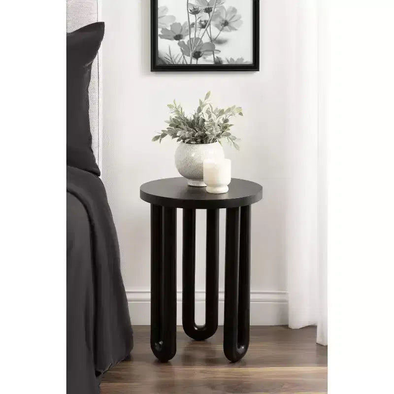 Kenzo Wood Side Table
