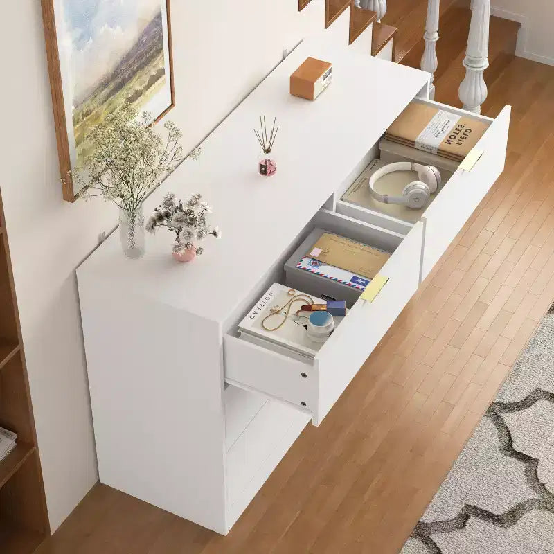 Modern 6/9 Drawers Simply Bedroom Dressers with Handle,Minimalist Wooden Dresser,Chest of Drawers for Bedroom,Entryway